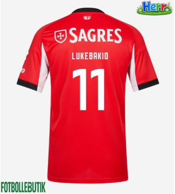 Benfica Dodi Lukebakio #11 Hemmatröja 2025-26 Kortärmad